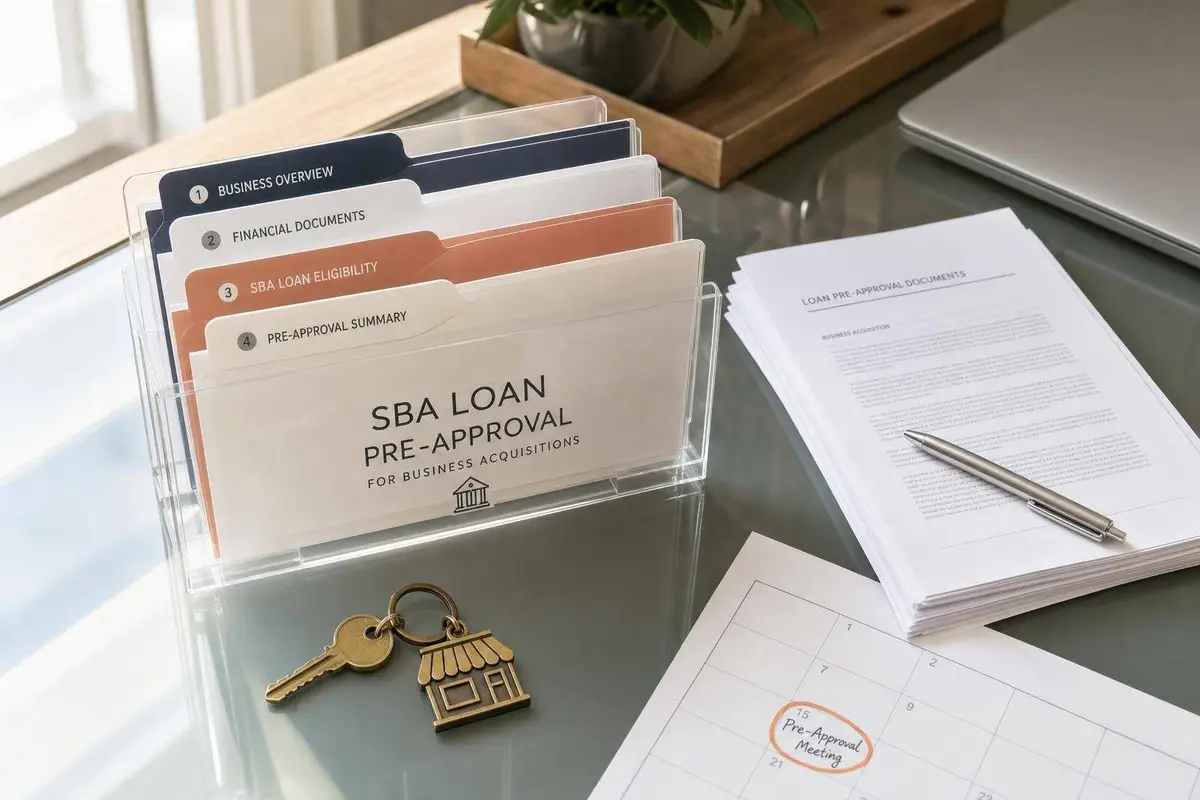 SBA Loan Pre-Approval for Business Acquisitions