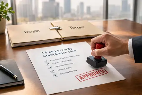 E-Verify and Form I-9 Rules in Business Acquisitions