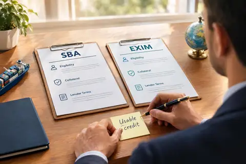 SBA vs. EXIM: Export Working Capital Loan Options
