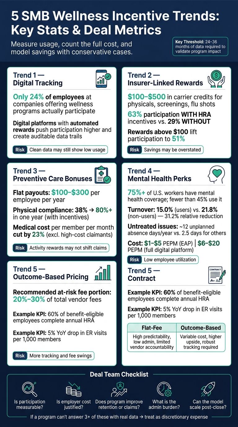 5 SMB Wellness Incentive Trends: Key Stats & Deal Metrics