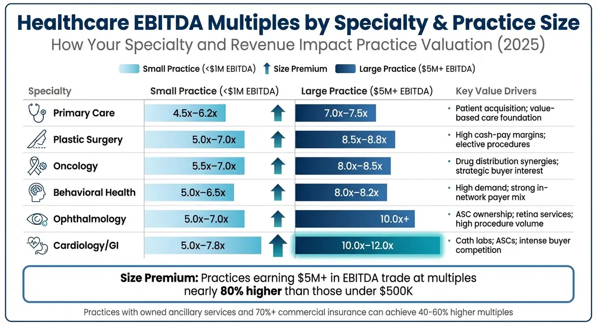 Understanding Healthcare Multiples: What is Your Medical Practice Worth?